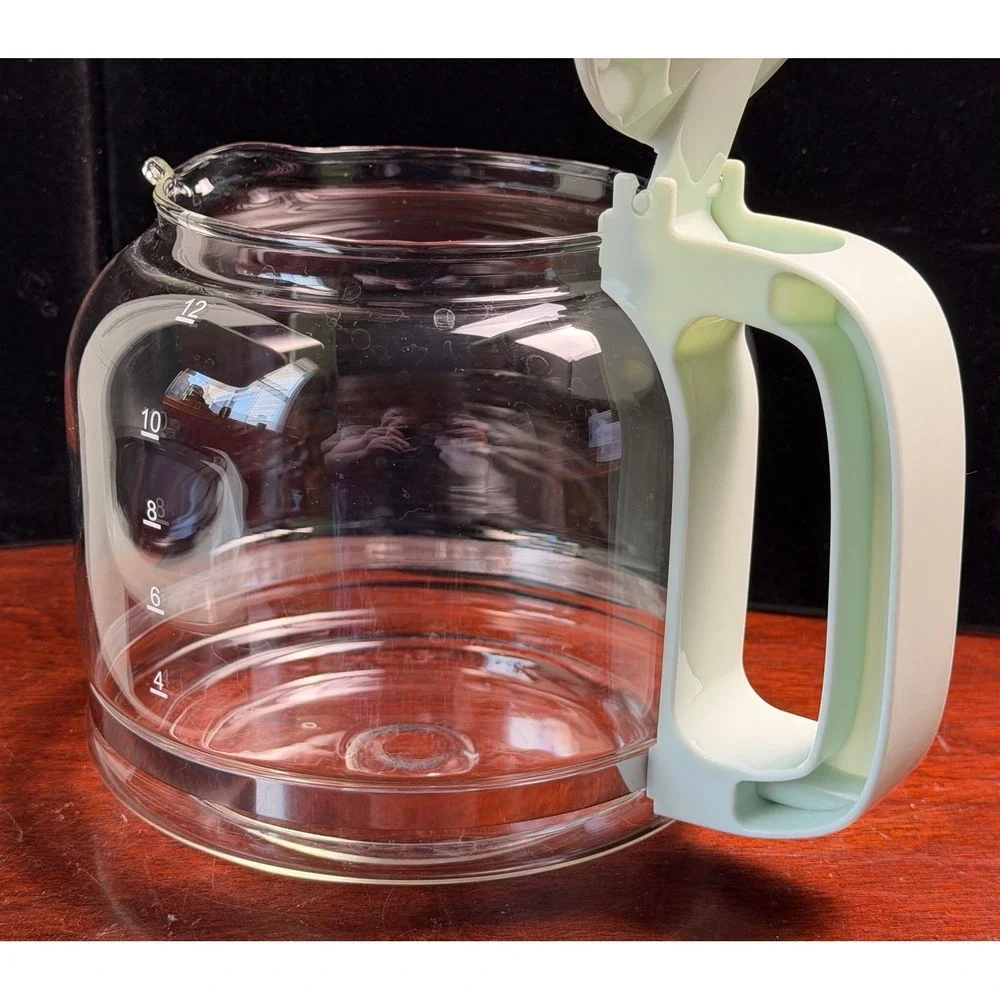 Taylor Swoden Lydia: 12 Cup Programmable Coffee Maker, Mint Green NEW, WORKS
